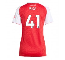 Arsenal Declan Rice #41 Koszulka Podstawowa damskie 2025-26 Krótki Rękaw